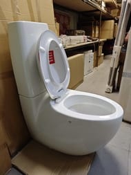 Уценка! Унитаз компакт Laufen ILBAGNOALESSI ONE (720х370х950) универс. выпуск, сиденье SoftClose - уценка. — изображение 7