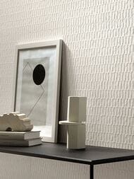 Плитка настенная Atlas Concorde 3D Wall Plaster Origami White (500х1200х8,5) белая, AHQU (кв.м.)
