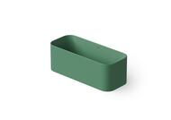 Ванна отдельностоящая Dea Design DD8658 1700 9 (1700х700х600), прямоугольная, слив-перел, д/к, зеленый