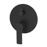 Смеситель для душа ESKO Singapore black SB 83-3 встраиваемый, однозахватный, на 3 потреб., черный