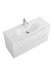 Тумба под раковину BelBagno MARINO 996x390x500 Bianco Opaco MARINO-CER-MINI-1000-2C-SO-BO-P — изображение 5
