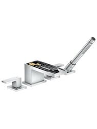 Смеситель Axor MyEdition 47432000 на борт ванны, на 4 отверстия, без панели