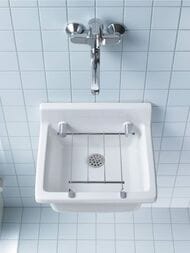 Откидная решетка DURAVIT для рабочей раковины, с креплением 0313480000