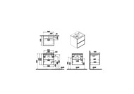 ����� � ��������� Vitra Metropole Edge 595�530�620, ���������, 2 �����, ����: �������� ������ 67154