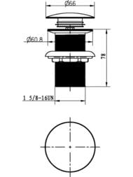 ������ ������ ��� �������� Boheme 612-MW ������� (click-clack),  ��� ��������, ����: ����� �������