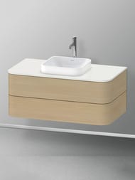 Тумба под раковину Duravit Happy D.2 Plus 1000х408х550 2 ящика, дуб средиземн. HP497107171 — изображение 2