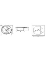 ����� FLORENTINA �����-620 FG 620�500�217 ������� ������, � ������, ������� 20.245.B0620.104