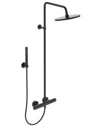 Ideal Standard CERATHERM T25 Душевая система BC748XG термостат для душа, верх душ/лейка, мат.черная
