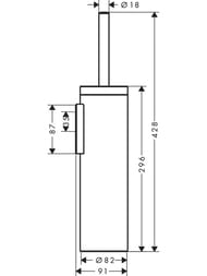 Axor Universal Circular ������ � ��������� ������, ��������� 42855000 ����