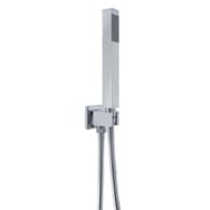 Душевой набор Mariani B00243PF00, шланг 1500 мм, держатель, 1 режим, хром