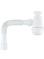 Сифон бутылочный IDDIS Оптима Хоум (Optima Home) 1 1/2x40мм, с гофротрубой 40/50мм 900A0G0010VD — миниатюра 1