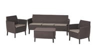 �������� ������ KETER SALEMO 3 SEATER SET (193x67�76), �����+2 ������+����, ����������-�������