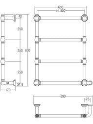 ����������������� ������������� Margaroli Armonia 9-542-4 (830�690) ����, 150��, 95425504CRNB