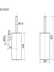 ����� ��������� SANCOS BASE 89�393��, ������ �������, SC9032MB