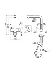 ��������� ��� ����� Omoikiri Takamatsu S-GR �����, �������� �����, ������ ������. ���� 4994562