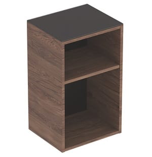 Шкафчик боковой Geberit Smyle Square (360х299х600) без дверей, пекан 500.358.JR.1