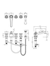 ��������� �� ���� ����� Devon&Devon Tribeca TRB550CR �� 5 ��������� � ��������������, �����,����