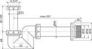 ����� ��� ���� RAVAK DN 40 ����� X01560