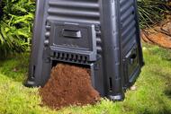 ��������� KETER MEGA COMPOSTER 650 L (87x87x107), 650�, ��� ���������, ������