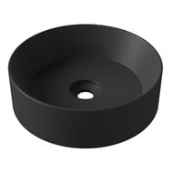 Раковина накладная Alice Spy 400х400х120 Aliglaze+, без отверстия под смес., черный мат. 34230108