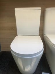 Уценка! Унитаз-компакт AM.PM Func 375х840х640 безободковый, антивсплеск, сиденье микролифт C8F8600SC - уценка. — миниатюра 2