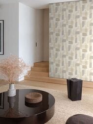 Обои виниловые на флизелине Grandeco Maison MN 3304 (0,53х10,05) геометрия, бежевые (рул.)