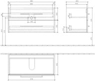����� ��� �������� Villeroy & Boch Avento (980�452�514) 2 �����, ����� ������ A89200B1