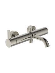 Смеситель для ванны/душа Ideal Standard JOY BC786GN настенный, однозахватный, цвет: серебряный шторм