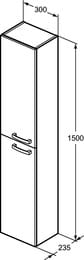 ��������� ����� Ideal Standard TEMPO (300�1500�235) ����� E0566TI