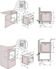 ������� ���� De Dietrich (592�592�609) �������������, Perfect Sensor, ������ ����� DOP8574BB