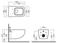 ������ ��������� ������������ Hatria Next A0Y1F125 560�360�310 ��, ������ � ���������, ����� �������