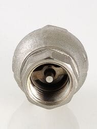 Клапан обратный VALTEC 3/4"ВВ латунный золотник VT.151.N.05 — миниатюра 7