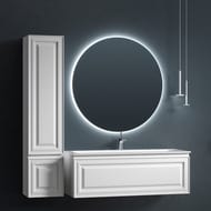 Тумба под раковину SANCOS Very (1195х445х406) подвесная, один ящик, Bianco VR120W