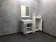 Зеркало COMFORTY Тбилиси-70 (700х800х116) без подсветки, белый глянец 00003132631