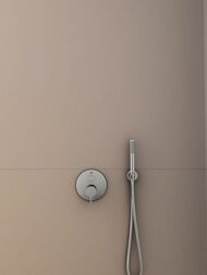 Смеситель для душа Ideal Standard JOY A7383GN встраиваемый, однозахватный, серебряный шторм
