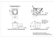 ������ ��������� Vitra Zentrum Square 360�545�400 ��� �������,��������. ����.,�������.7484B003-0075