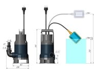 Насос дренажный UNIPUMP VORT 1101 PW, кабель 10м, 1100 Вт