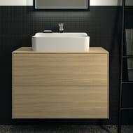 Тумба под раковину Ideal Standard CONCA (800x505x550) 2 ящика, св орех, столешница с вырезом T3941Y6