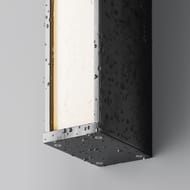 Настенный светильник Maytoni Corte (Корт) O571WL-L20B3K, 3000K 20Вт IP 65, черный