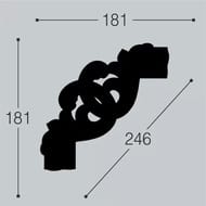 ������������ ������� Bello Deco ���� PU �10�2 (181�181) �����, 00-00103925 (��.)
