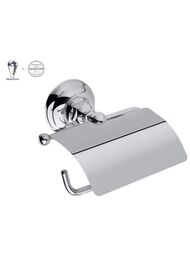 Держатель для туалетной бумаги Nicolazzi Crystal 1492CR34  настенный, с крышкой, цвет:  хром