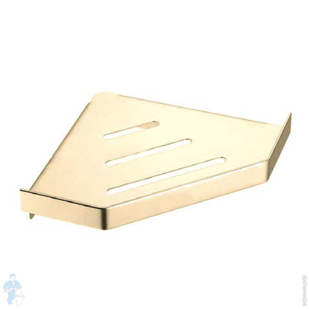 Полка угловая Boheme New Venturo латунь, цвет: золото, арт. 10318-G ...