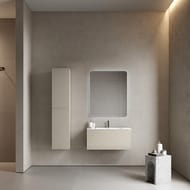 Тумба подвесная SANCOS Snob R 1.0 890х445х406, 1 ящик, доводчик, Beige Soft ,SNR1.090CE