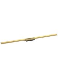 Hansgrohe RainDrain Flex Внешняя часть слива для душа 120см, цвет полир.золото 56047990