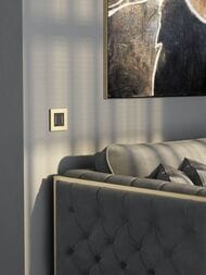 Рамка Werkel на 1 пост AluMax (шампань) W0013511