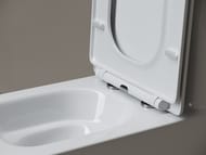 Унитаз-компакт Ceramicanova Кубик (Cubic) Торнадо с бачком сиденье микролифт белый арт CN1803T