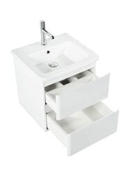 Тумба под раковину BelBagno ALBANO (470x444x500) подвесная, Bianco Lucido ALBANO-CER-500-2C-SO-BL