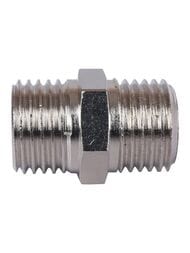 Ниппель STOUT 1/4"НН, никель,  SFT-0004-001414 — изображение 4