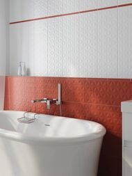 Плитка настенная KERAMA MARAZZI Диагональ (250х750) структура, белая 12119R (кв.м.)