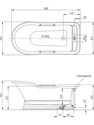 ����� MIGLIORE IMPERO 180x87 �� �������, ����-�������/����� ������ 25811